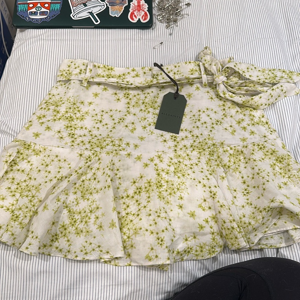 AllSaints Frida Amanzi Mini Skirt NWT